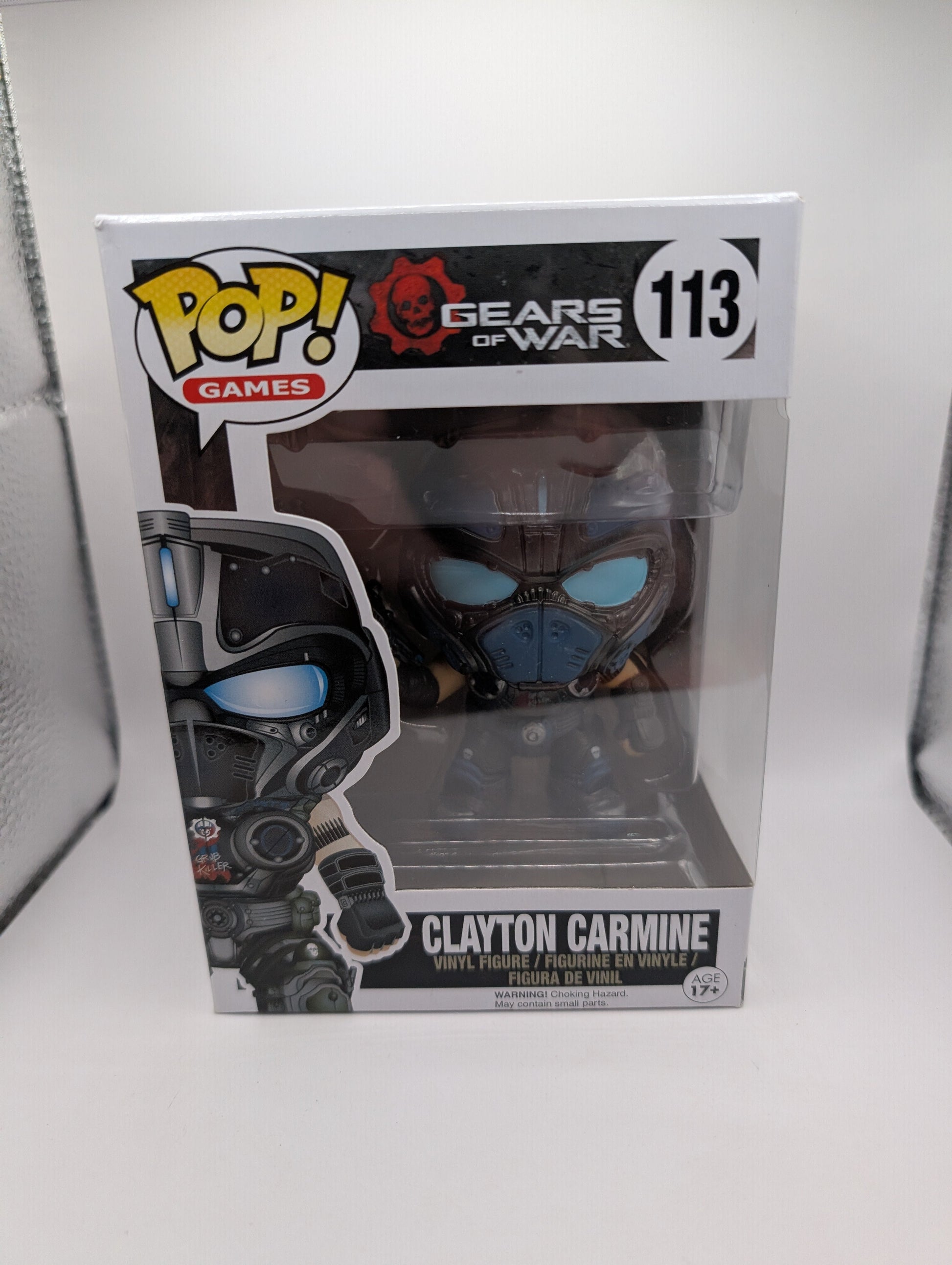 Funko Pop! Gears Of War: Clayton Carmine #113 Vaulted FRENLY BRICKS - Open 7 Days
