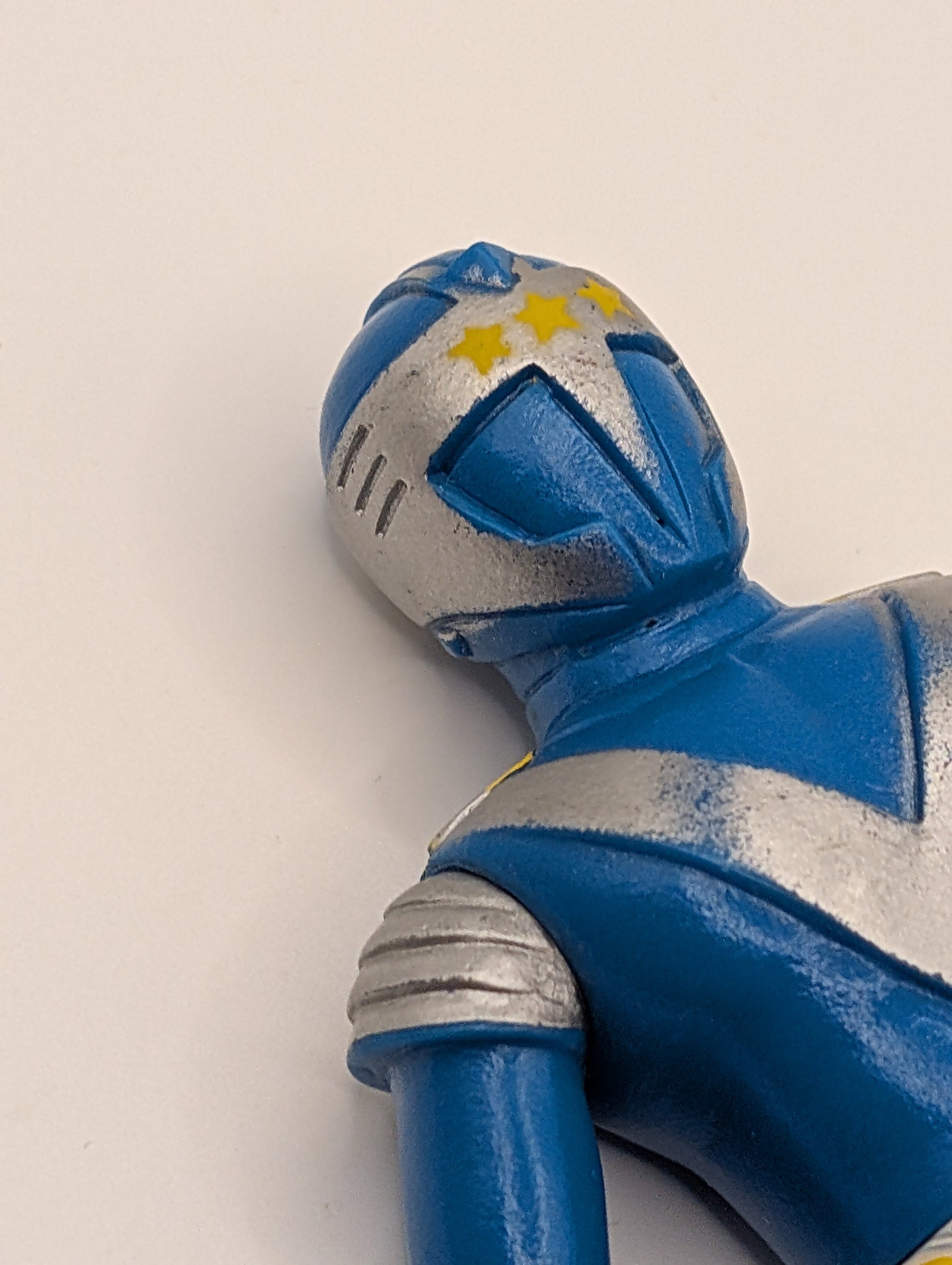 Enban Sensō Bankid soft vinyl 1970s Takatoku Toys BLUE FRENLY BRICKS - Open 7 Days