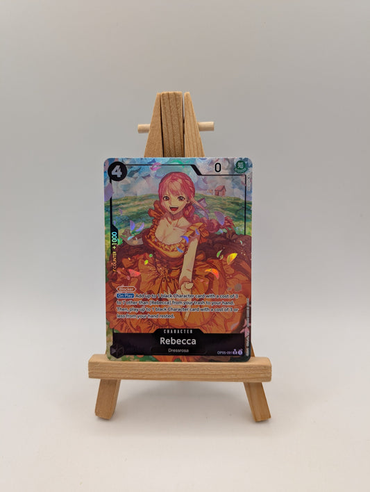 Rebecca OP05-091 SR AA Alt Art English One Piece Card Game CCG TCG FRENLY BRICKS - Open 7 Days