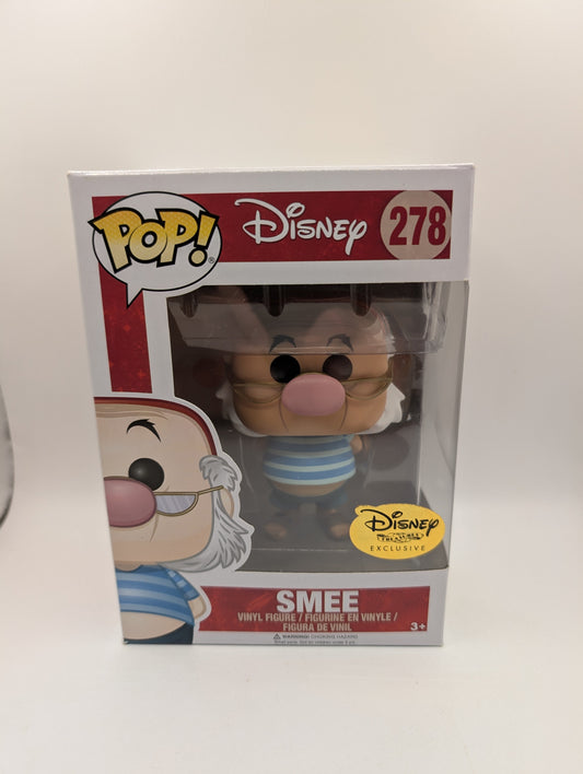 Smee - 278 - Pop Vinyl - Peter Pan - Disney - Disney Treasures - VAULTED FRENLY BRICKS - Open 7 Days
