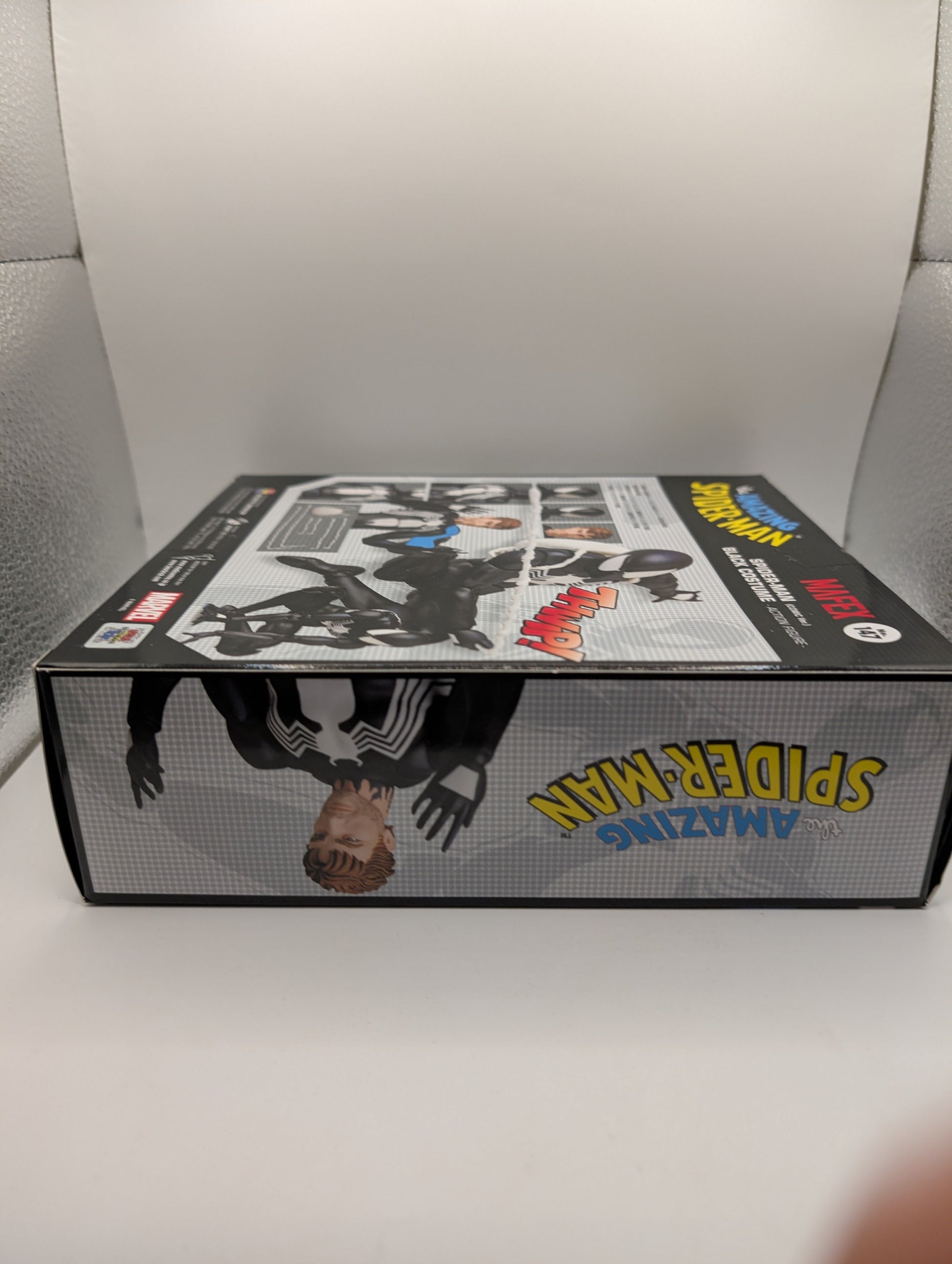 MAFEX Black Suit SPIDER-MAN Symbiote/Secret Wars COMIC Ver. No.147 Action Figure FRENLY BRICKS - Open 7 Days