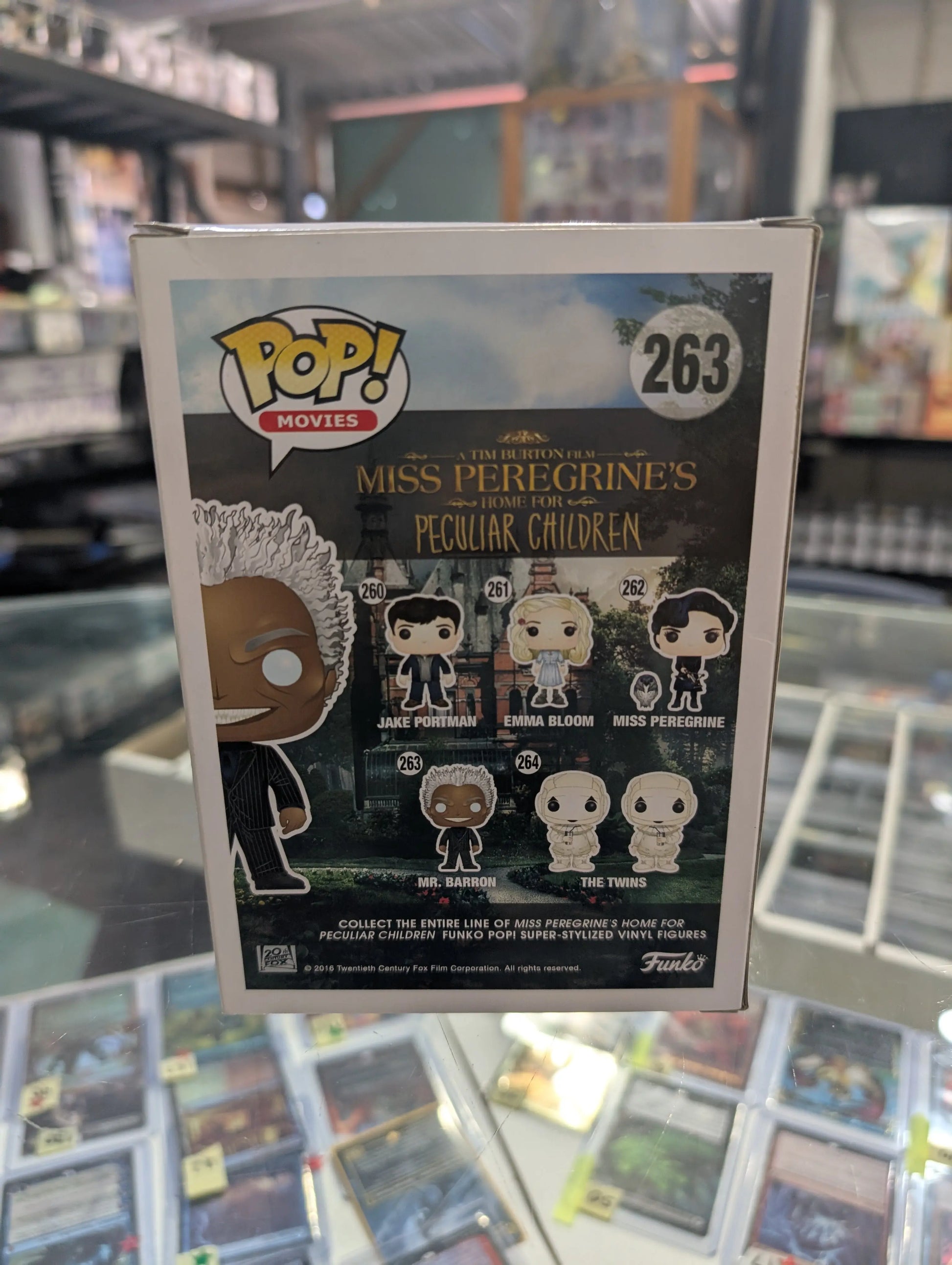 Mr. Barron Miss Peregrines Home for Peculiar Children 263 Funko Pop Vinyl FRENLY BRICKS - Open 7 Days