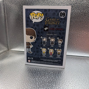 FUNKO Pop Vinyl Arya Stark Game Of Thrones #09 FRENLY BRICKS - Open 7 Days