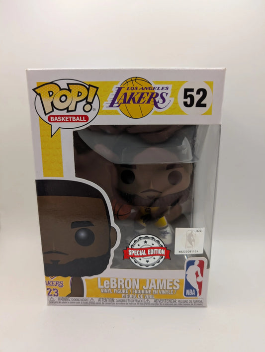 Lakers LeBron James Funko Pop NBA  Basketball Vinyl Figure #52 FRENLY BRICKS - Open 7 Days