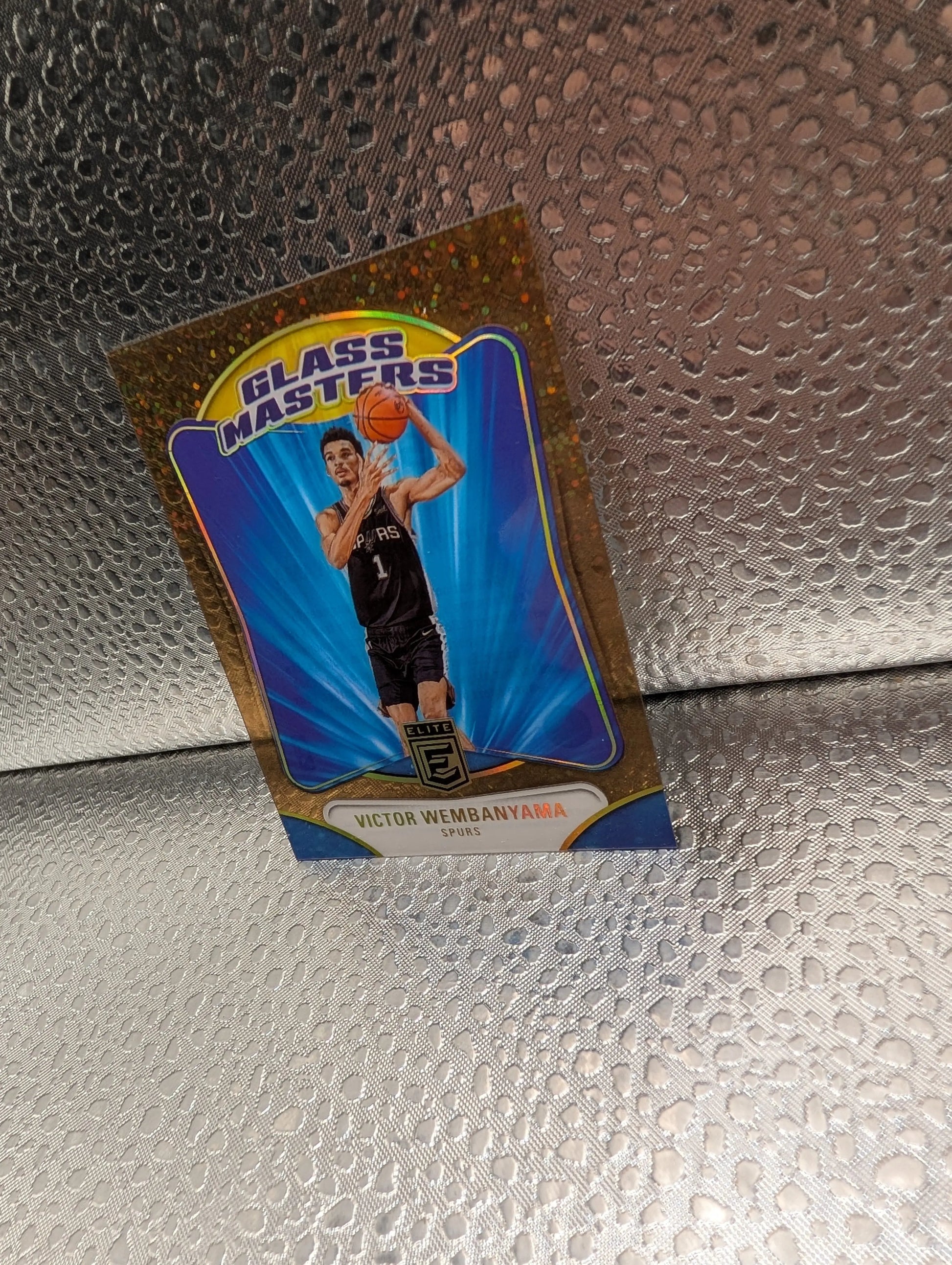 Victor Wembanyama 04/10 Glass Masters Panini Elite FRENLY BRICKS - Open 7 Days