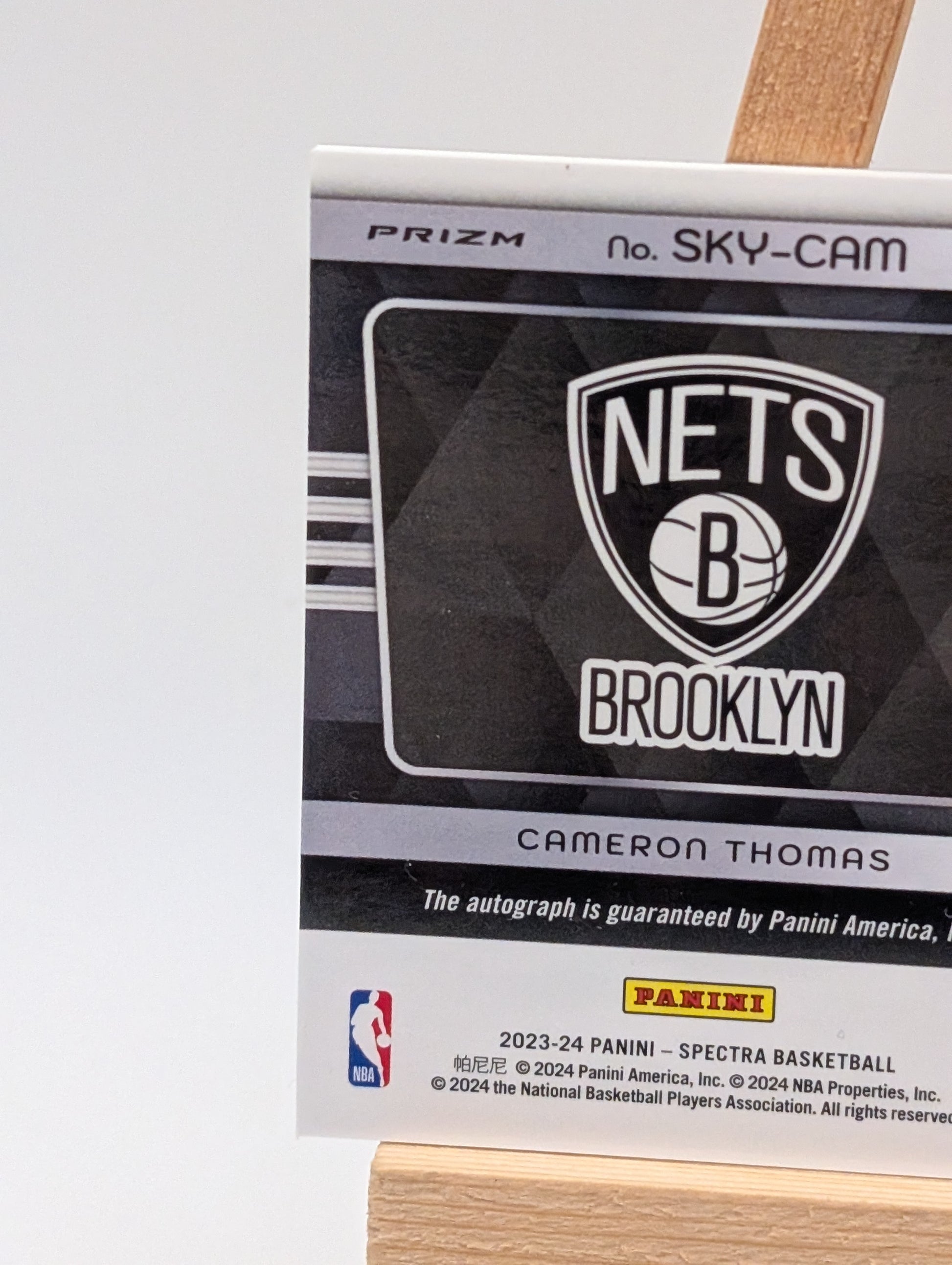 2023-24 Panini Spectra - Sky High Signatures Cameron Thomas #SKY-CAM /99 Auto.