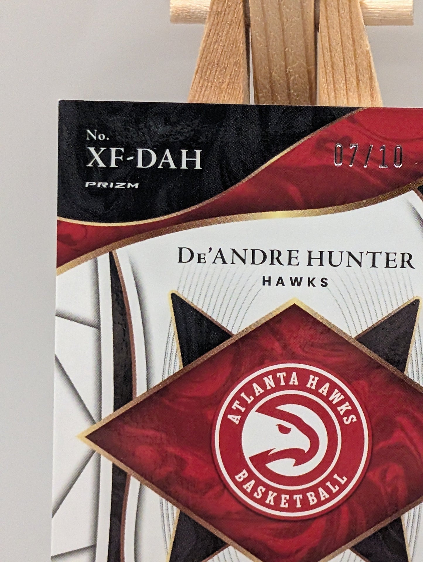 DE'ANDRE HUNTER 2021-22 SELECT X-FACTOR PATCH Gold PRIZM AUTO /10 FRENLY BRICKS - Open 7 Days