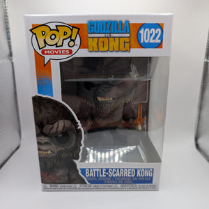 Godzilla vs Kong - Battle-Scarred Kong Pop! Vinyl Figure #1022 FRENLY BRICKS - Open 7 Days