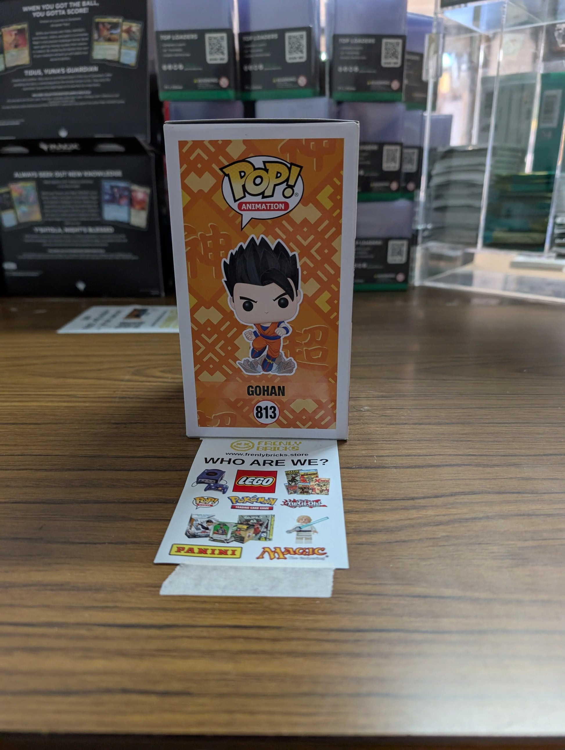 FUNKO Pop Vinyl Gohan #813 FRENLY BRICKS - Open 7 Days