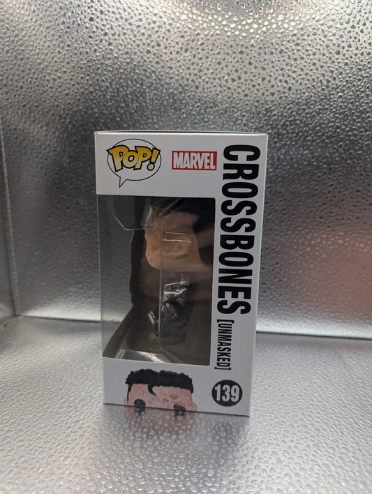 FUNKO Pop Vinyl Crossbones Marvel #139 FRENLY BRICKS - Open 7 Days