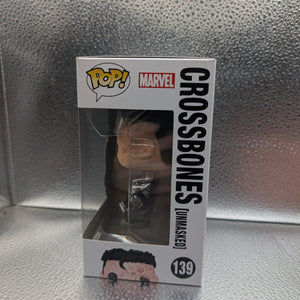 FUNKO Pop Vinyl Crossbones Marvel #139 FRENLY BRICKS - Open 7 Days