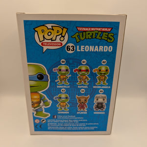 Teenage Mutant Ninja Turtles Leonardo 63 Funko Pop Vinyl Figure FRENLY BRICKS - Open 7 Days