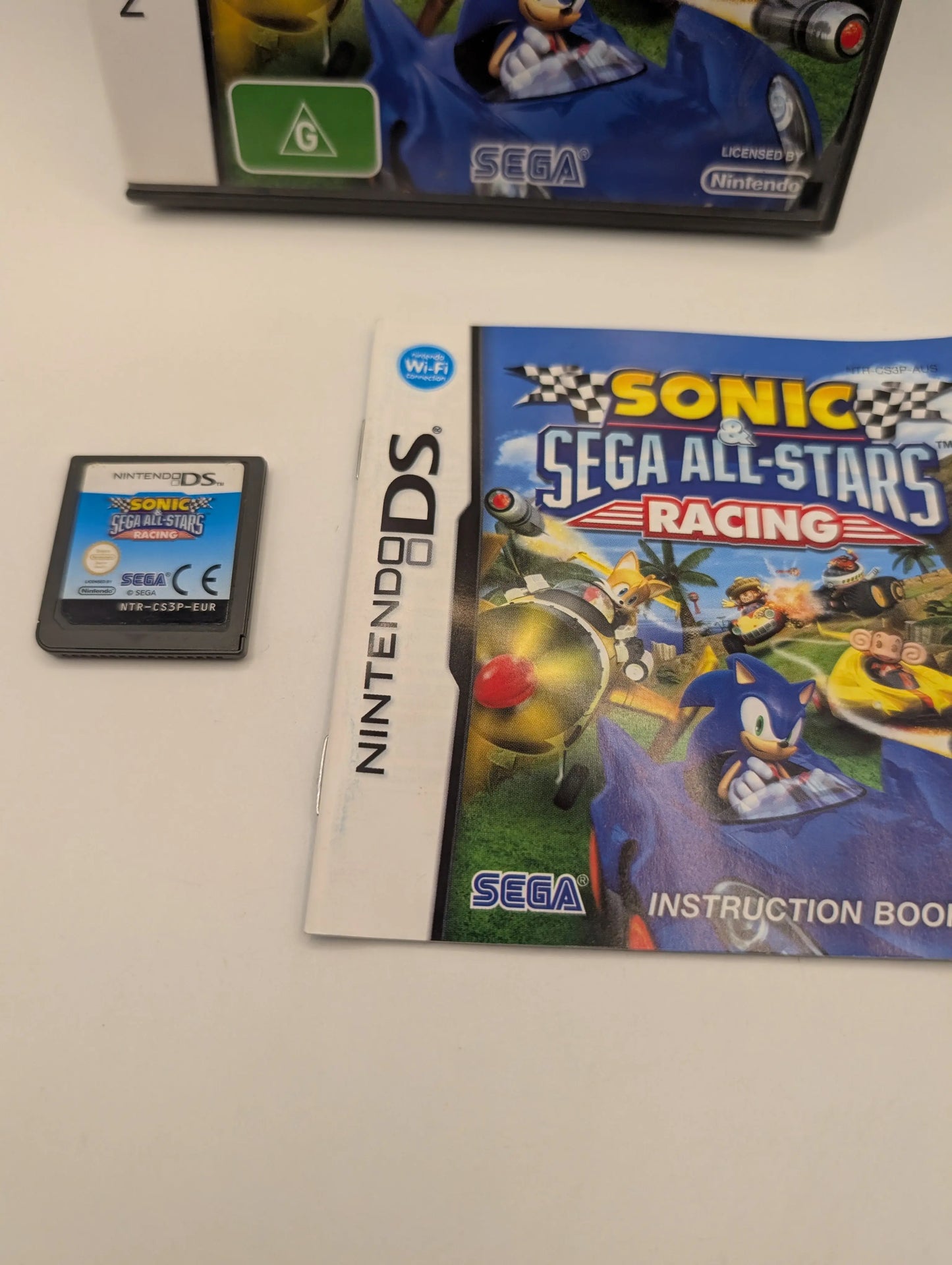 Sonic & Sega All-Stars Racing Nintendo DS  Game Incl Booklet Gc FRENLY BRICKS - Open 7 Days