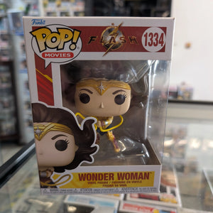The Flash (2023) Wonder Woman Pop! Vinyl Figure #1334 FRENLY BRICKS - Open 7 Days