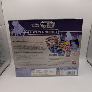 Pokemon TCG Chilling Reign Elite Trainer Box ETB (NEW) (SEALED) Nib FRENLY BRICKS - Open 7 Days