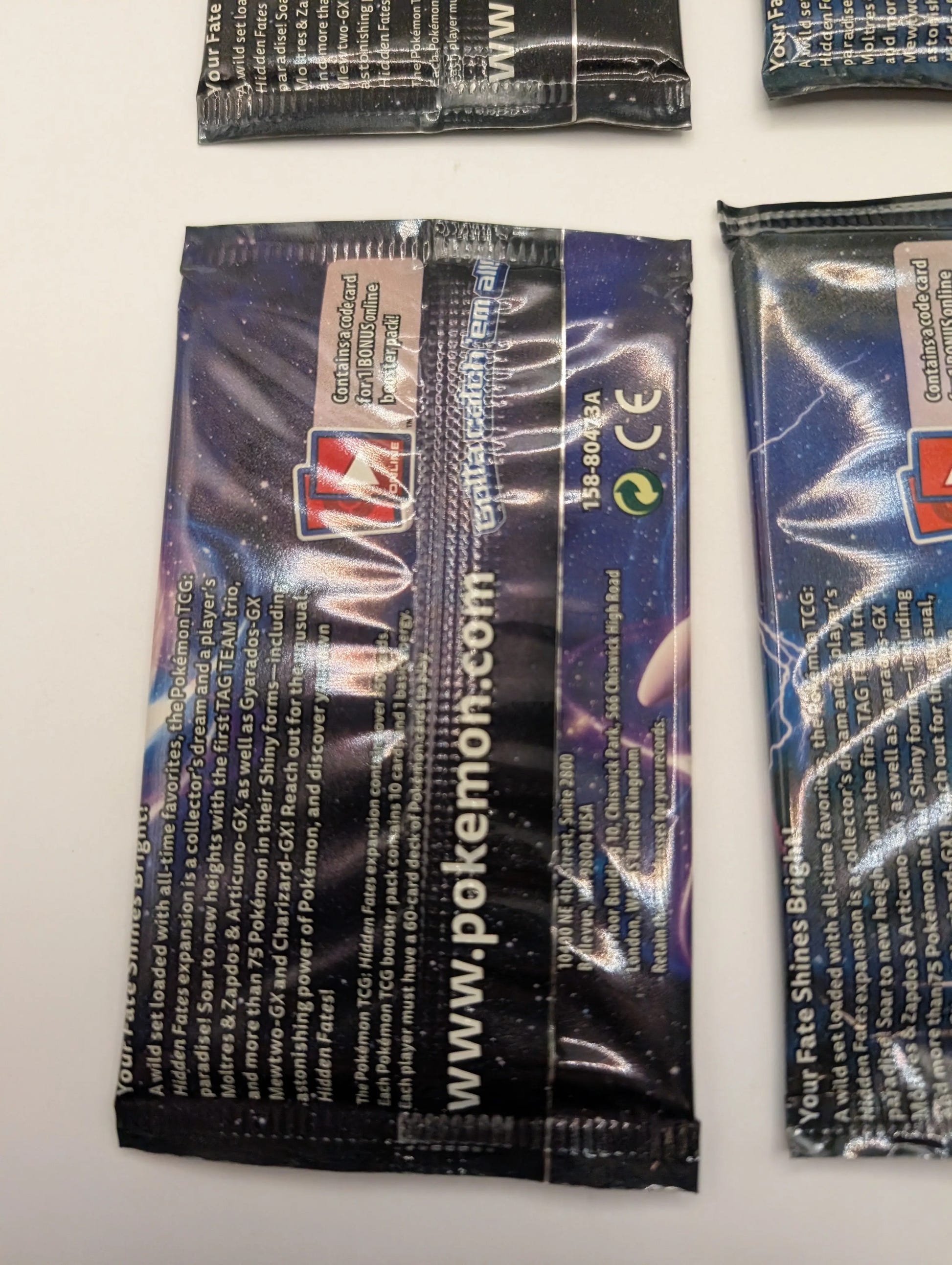 4x Sun And Moon Hidden Fates Art Set Sealed Pokemon Card Booster Pack FRENLY BRICKS - Open 7 Days image 6