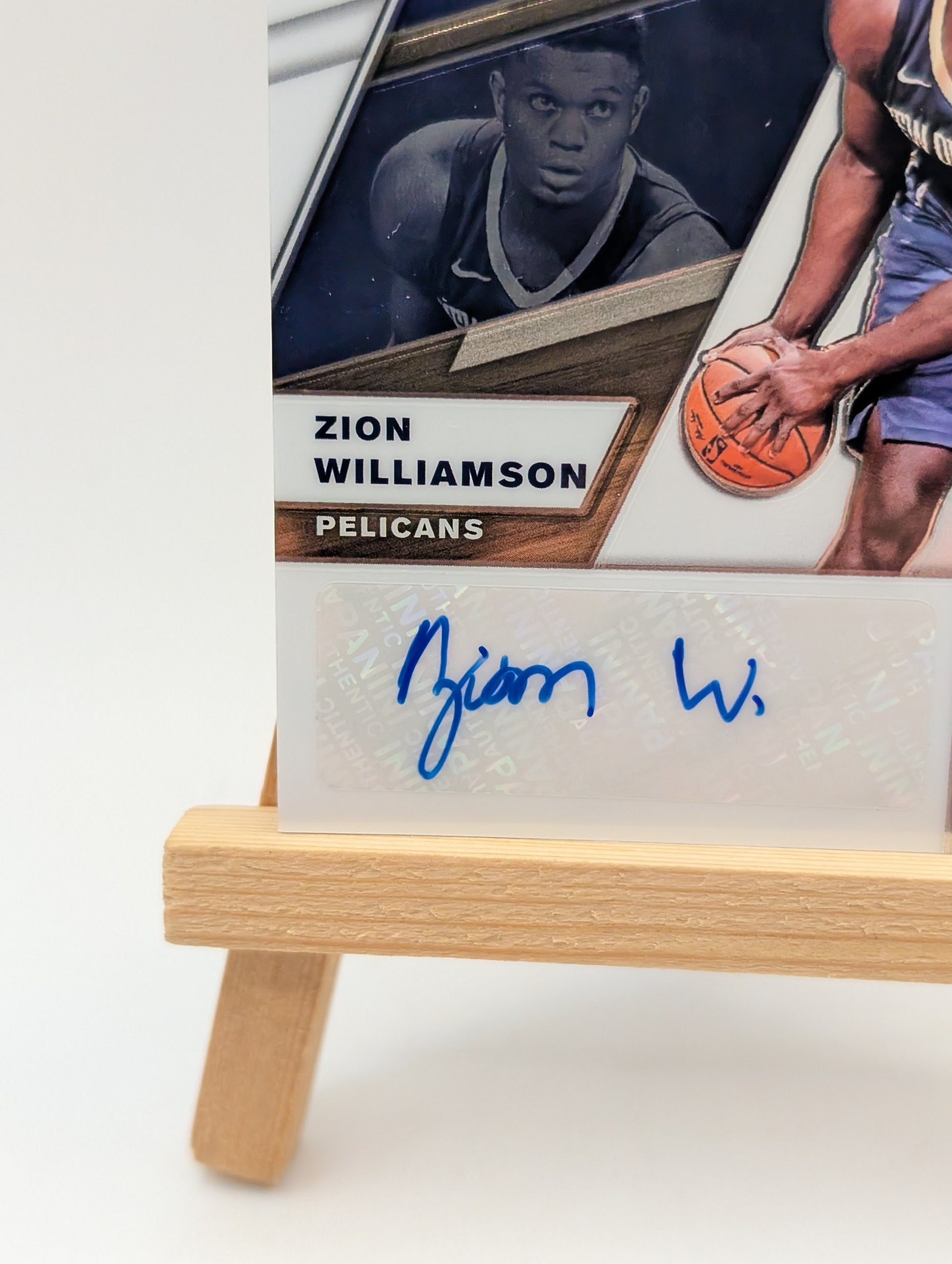 2019-20 Donruss Optic Rookie Auto Zion Williamson Dominators /49