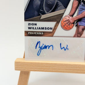2019-20 Donruss Optic Rookie Auto Zion Williamson Dominators /49