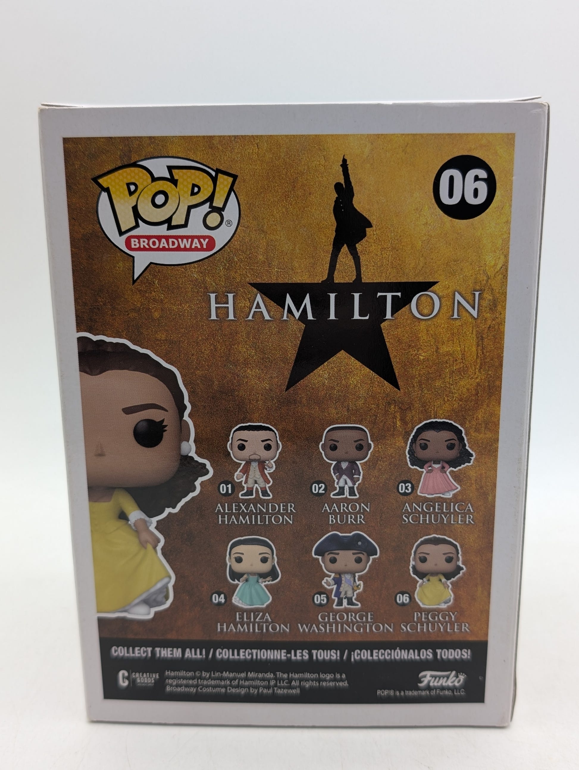Funko Pop! Vinyl: Peggy Schuyler #06 Hamilton Collectible Figure image 6