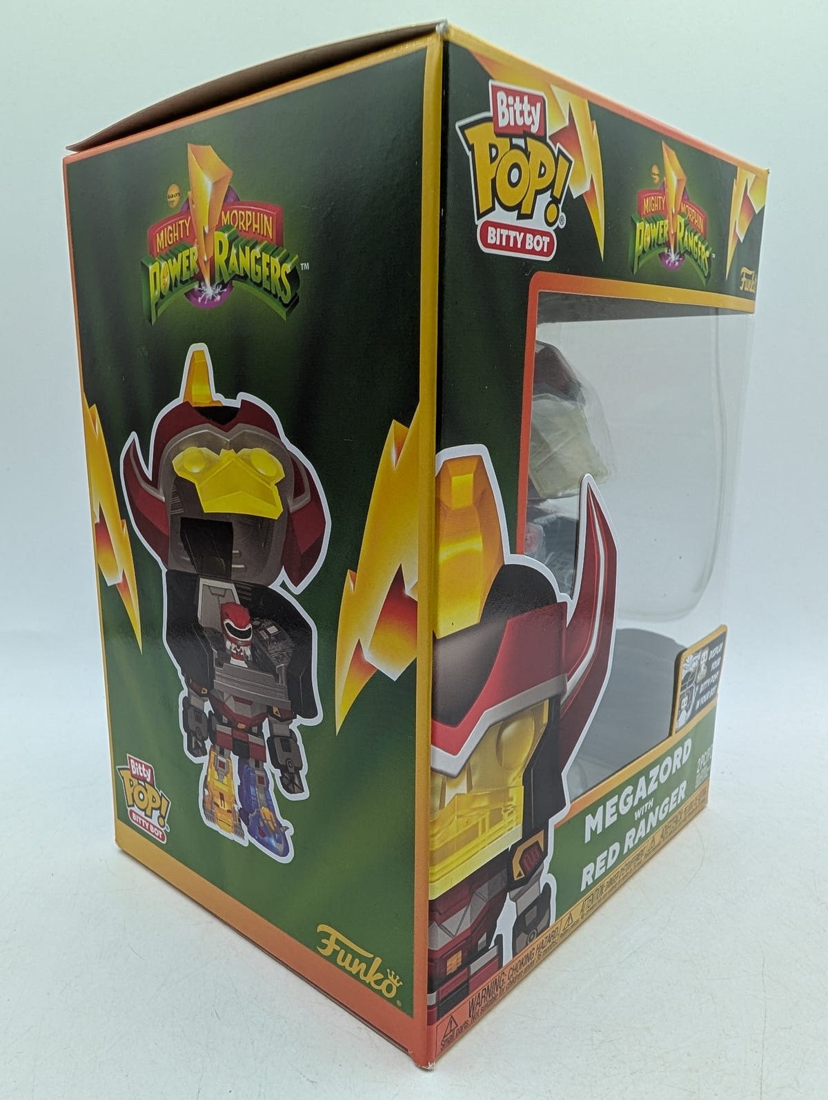 Bitty POP! Mighty Morphin Power Rangers Megazord with Red Ranger 2Pc, photo 8 image 8
