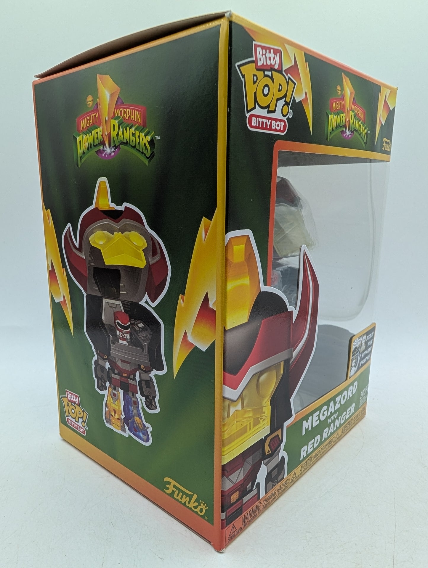 Bitty POP! Mighty Morphin Power Rangers Megazord with Red Ranger 2Pc