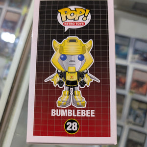 FUNKO POP VINYL RETRO TOYS TRANSFORMERS BUMBLEBEE WITH WINGS #28 EXCLUSIVE FRENLY BRICKS - Open 7 Days