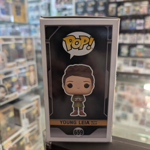 Funko Pop Star Wars Obi Wan Kenobi Leia with Lola SDCC 2023 Vinyl 659 FRENLY BRICKS - Open 7 Days