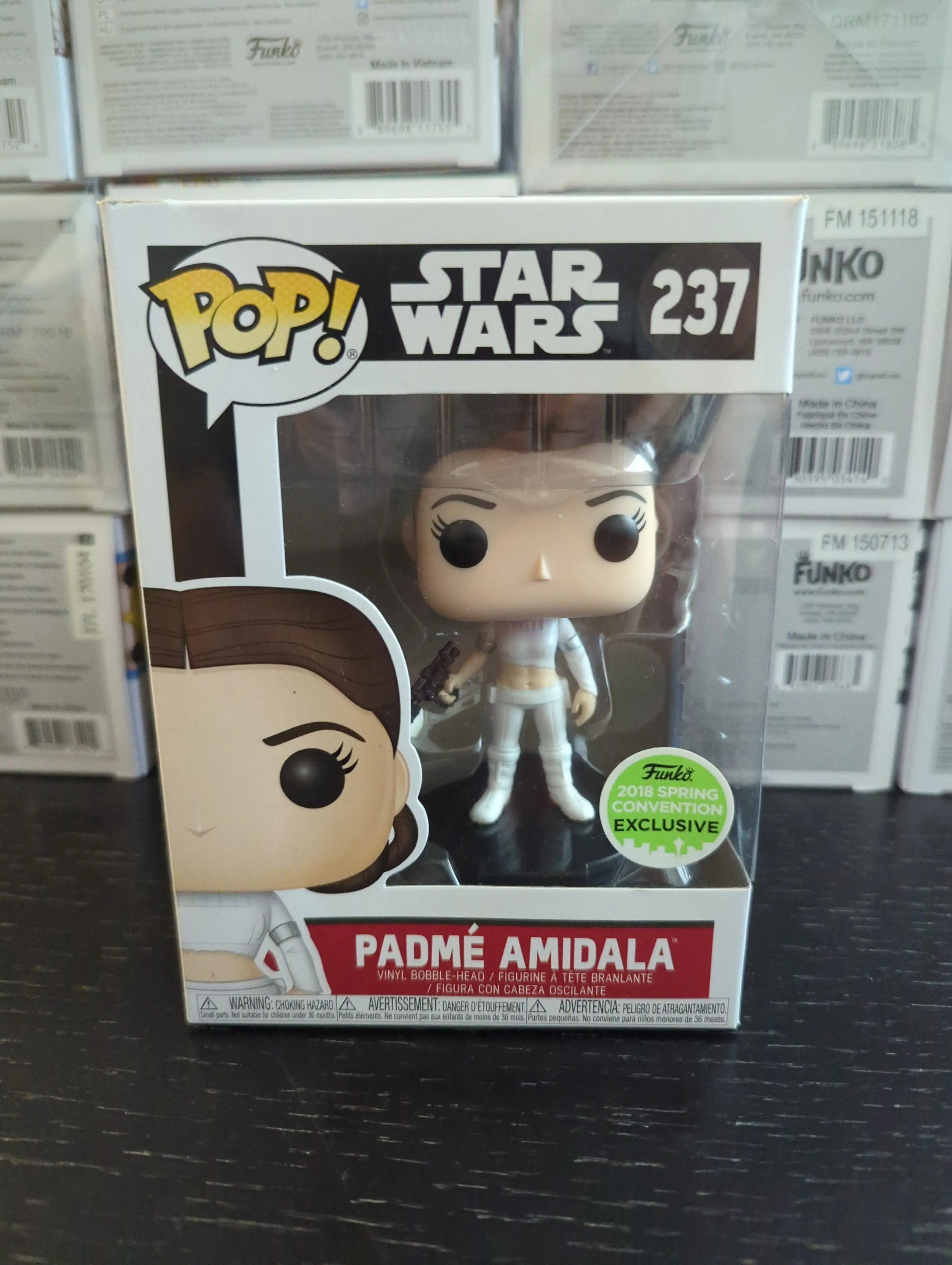 Funko Pop Padme Amidala 2018 Spring popular Convention Exclusive