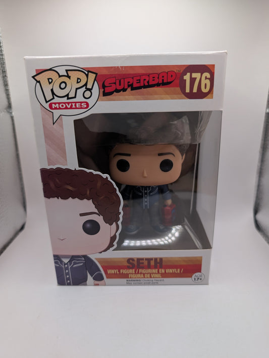Funko Pop! - Movies - Seth #176 - Superbad - Rare Vaulted (2015) FRENLY BRICKS - Open 7 Days