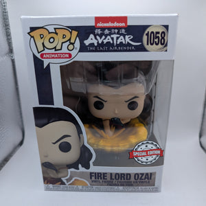 FIRE LORD OZAI #1058 Avatar Last Airbender Special Edition Funko Pop Vinyl Anime FRENLY BRICKS - Open 7 Days