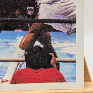 1987 A Question Of Sport UK Mike Tyson Rookie Card Boxing RC The Hangover Movie FRENLY BRICKS - Open 7 Days