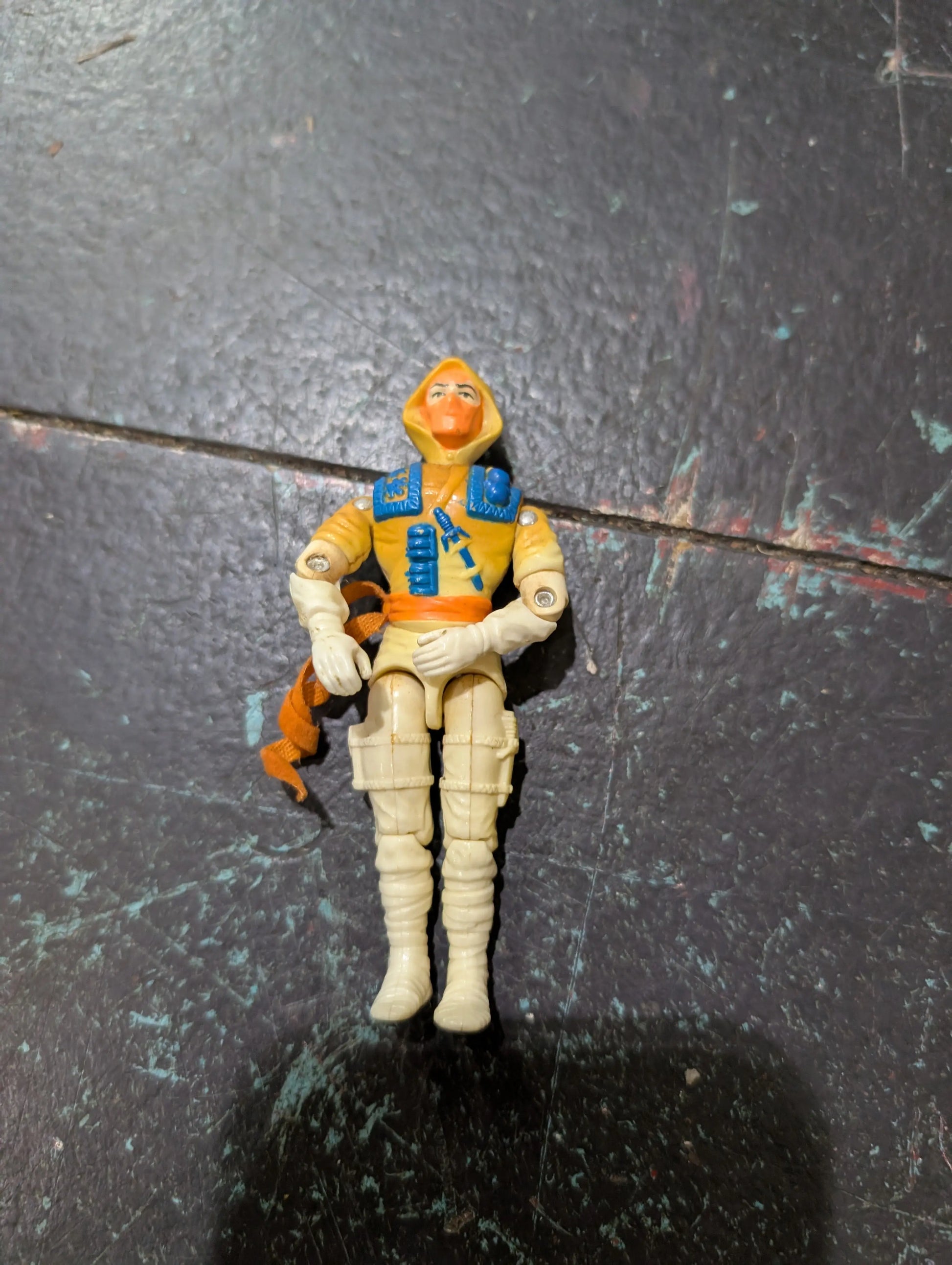 GI JOE 1993 NINJA FORCE T'GIN-ZU PILE DRIVER OPERATOR FIGURE FRENLY BRICKS - Open 7 Days