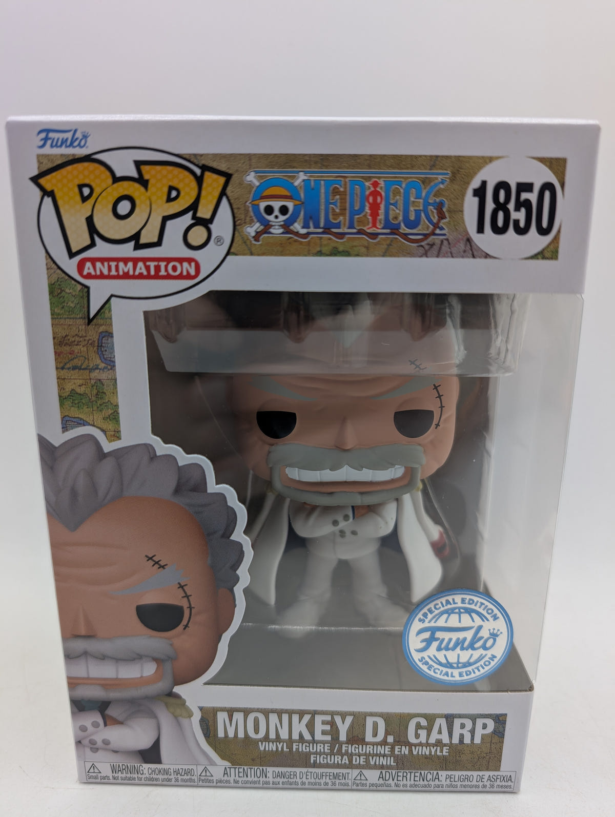 Funko Pop! One Piece Monkey D. Garp #1850 Funko Special Edition image 1