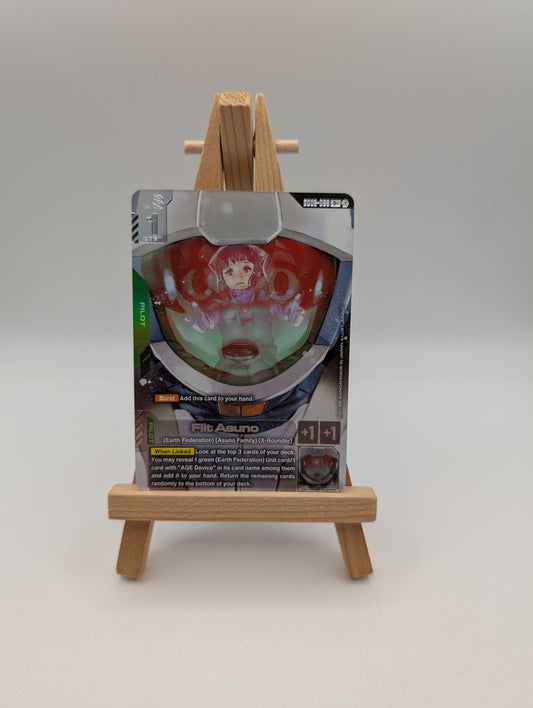 [GD02-088](R+) Flit Asuno {Alt Art} {Foil} (2) FRENLY BRICKS - Open 7 Days