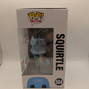 Funko Pop! Games - Pokemon - Squirtle (Diamond) #504 FRENLY BRICKS - Open 7 Days