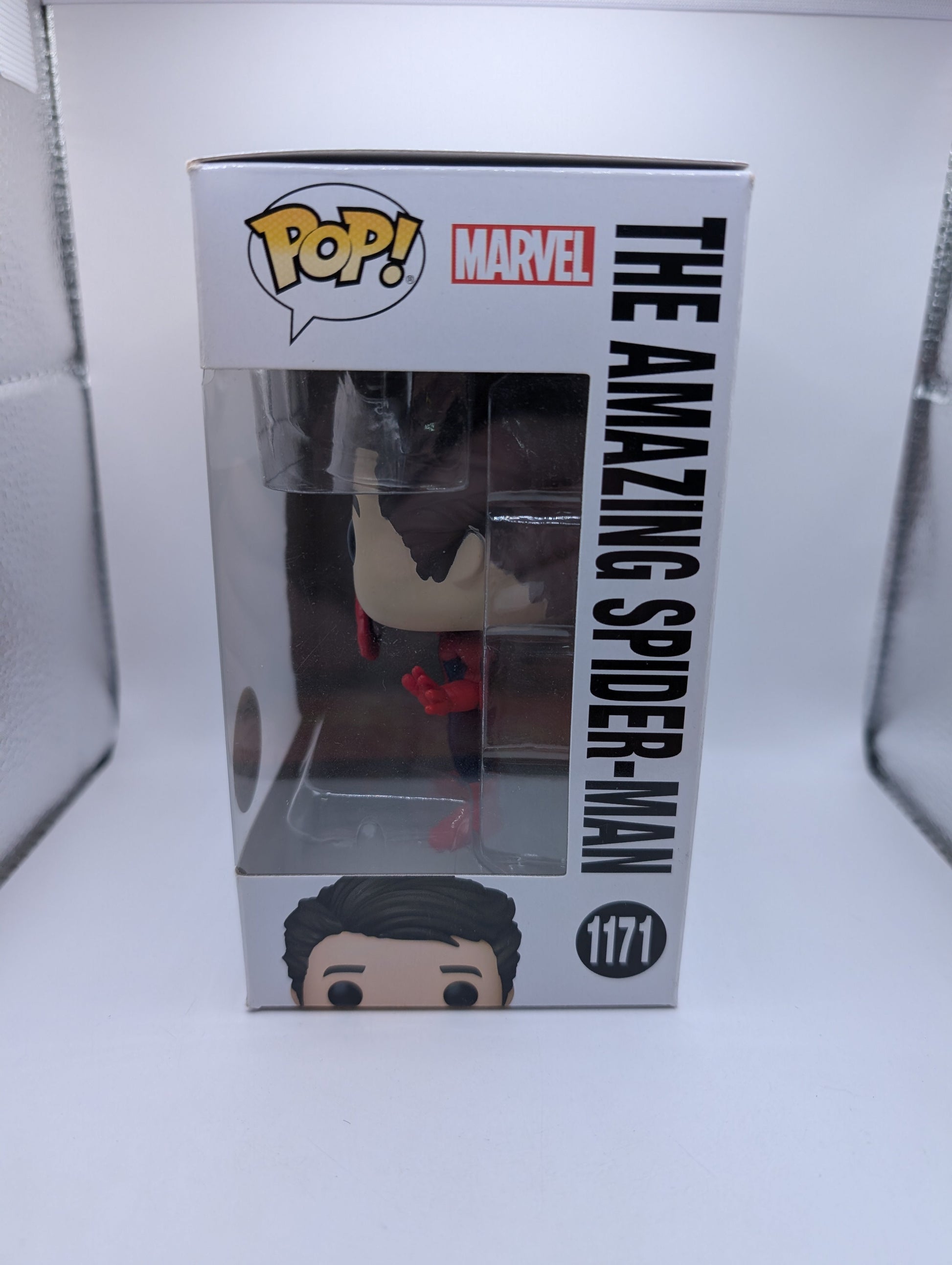 Marvel Funko Pop - The Amazing Spider-Man (Unmasked) - No Way Home - No. 1171 FRENLY BRICKS - Open 7 Days