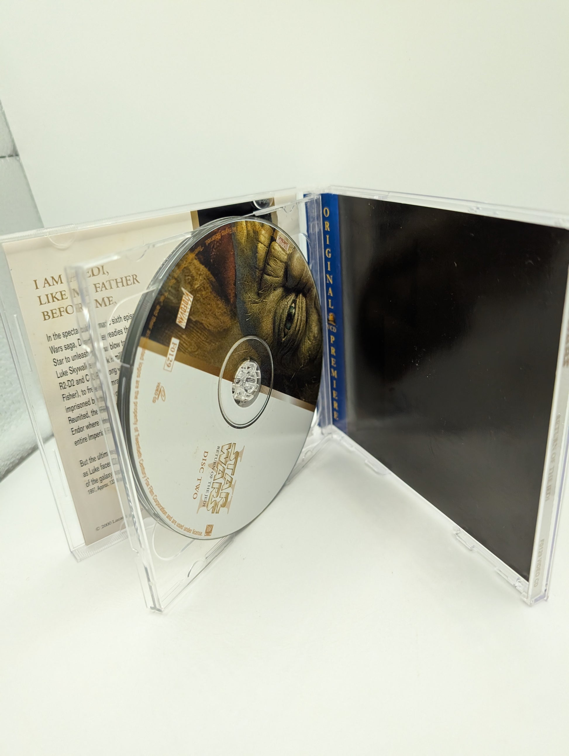 Star Wars: Return of the Jedi ~ Original VCD Premiere ~ Video CD [2 Discs]