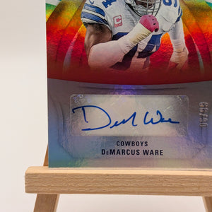 2022 Donruss Elite Demarcus Ware Auto 4/99 Passing The Torch Dallas Cowboys FRENLY BRICKS - Open 7 Days