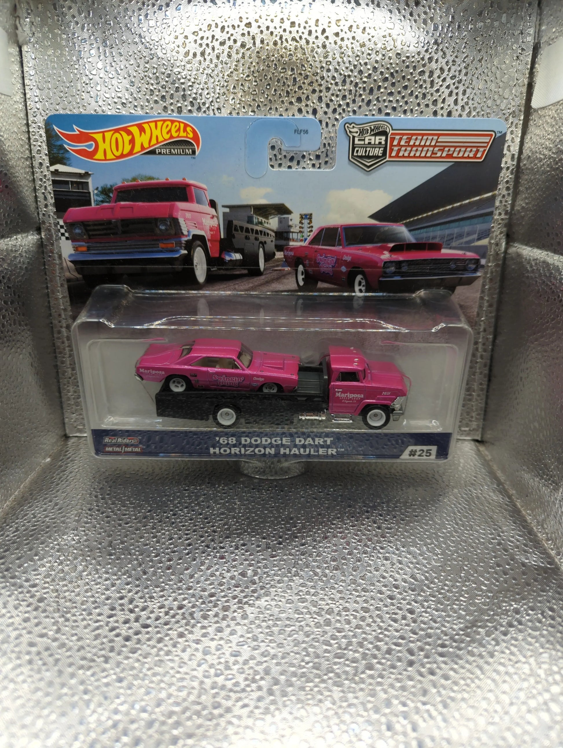 Hot Wheels Car Culture Team Transport #25 '68 Dodge Dart & Horizon Hauler FRENLY BRICKS - Open 7 Days