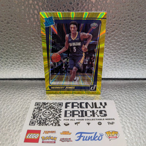 HERBERT JONES 2021-22 Panini Donruss Rated Rookie Yellow Laser #/25 RC FRENLY BRICKS - Open 7 Days