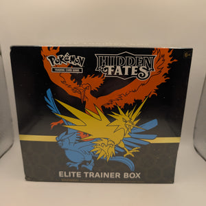 Pokémon TCG: Hidden Fates Elite Trainer Box Factory Sealed FRENLY BRICKS - Open 7 Days