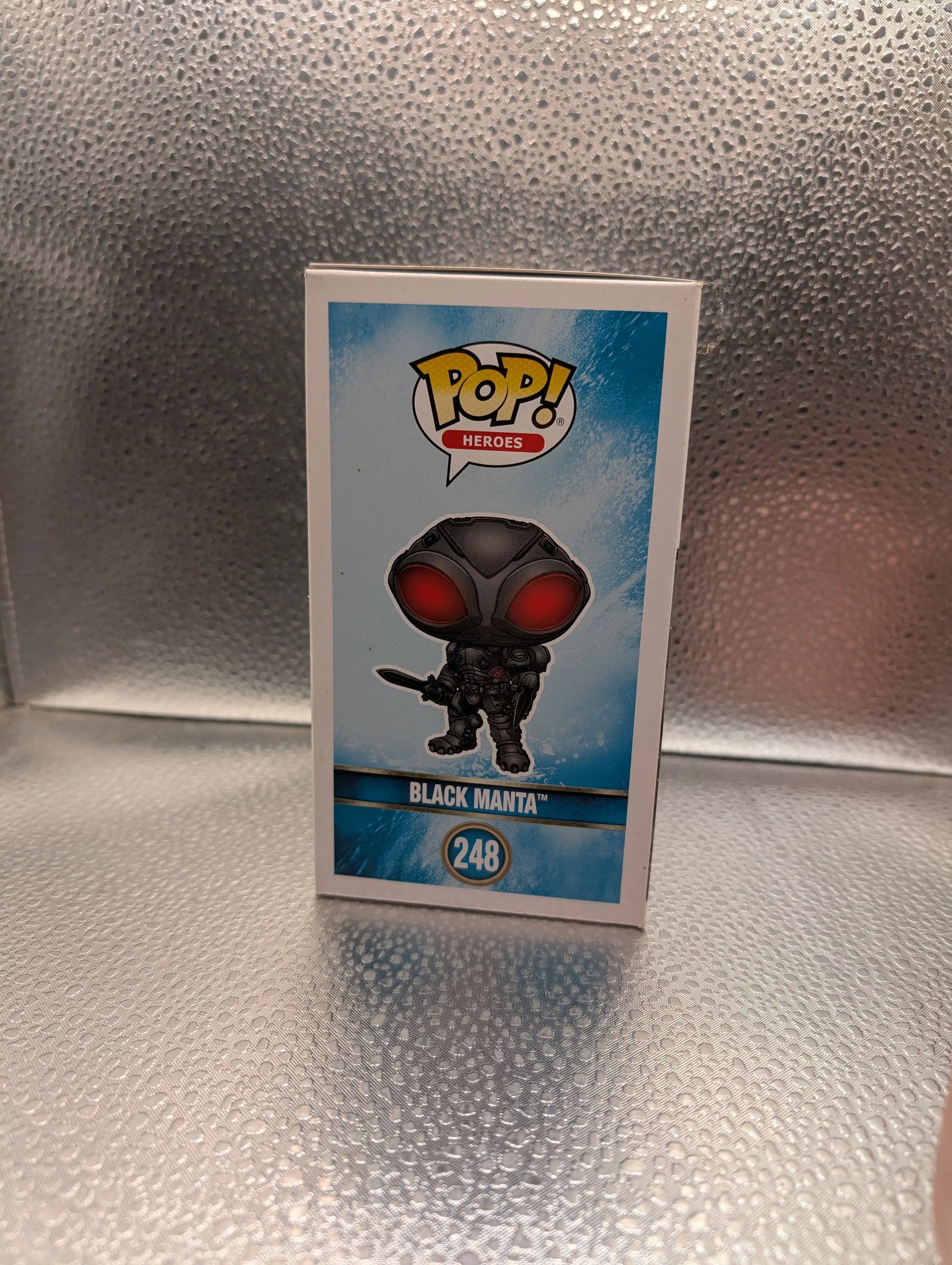 FUNKO Pop Vinyl Black Manta Aquaman #248 FRENLY BRICKS - Open 7 Days