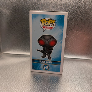 FUNKO Pop Vinyl Black Manta Aquaman #248 FRENLY BRICKS - Open 7 Days