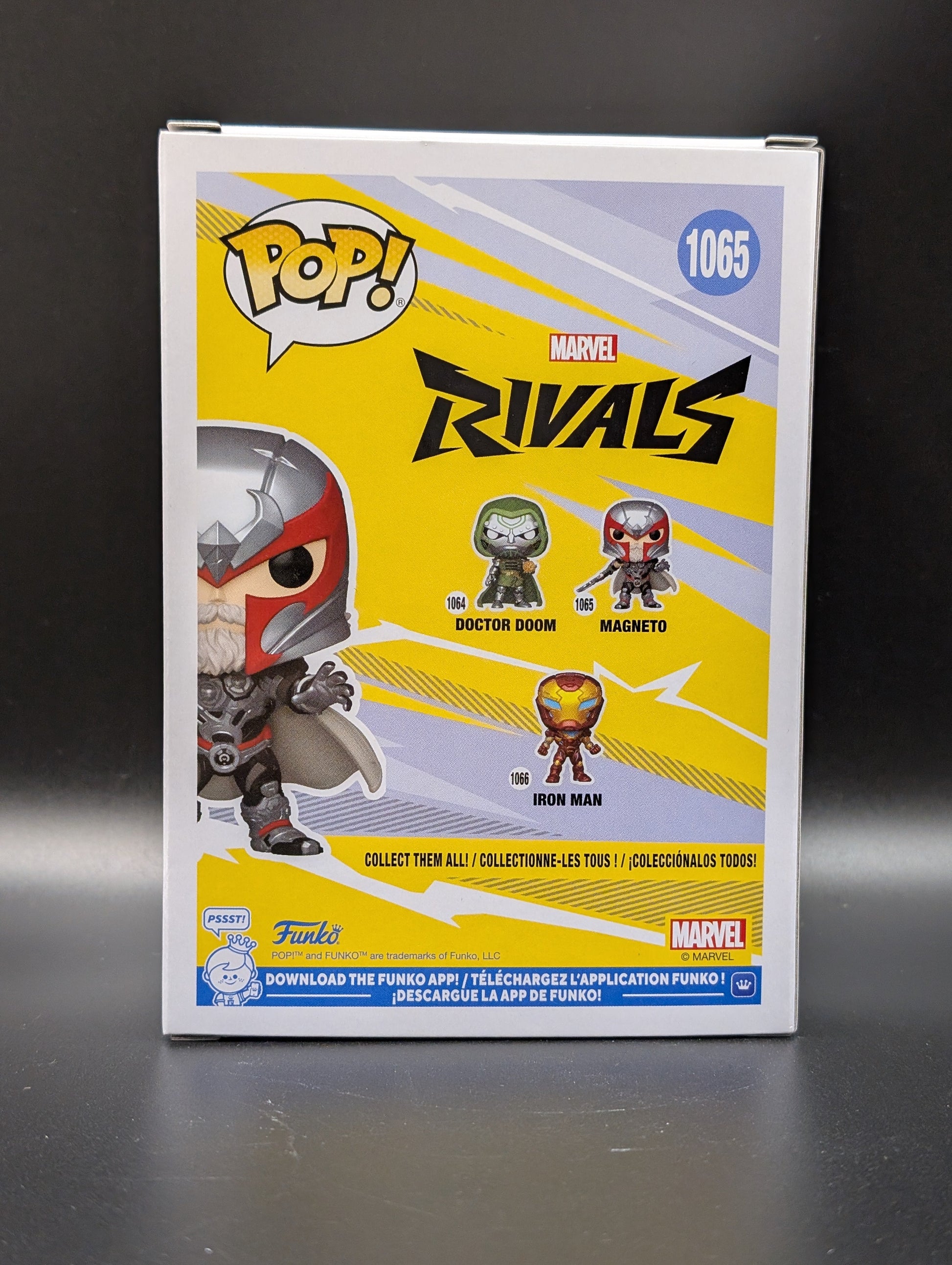 Funko POP! Games Marvel Rivals #1065 Magneto Vinyl Collectable FRENLY BRICKS - Open 7 Days