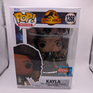Movies Funko Pop - Kayla - Jurassic World - NYCC - No. 1268 FRENLY BRICKS - Open 7 Days