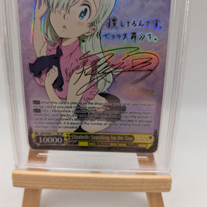 Weiss Schwarz Elizabeth SP Sign Card The Seven Deadly Sins TCG Graded 10 FRENLY BRICKS - Open 7 Days