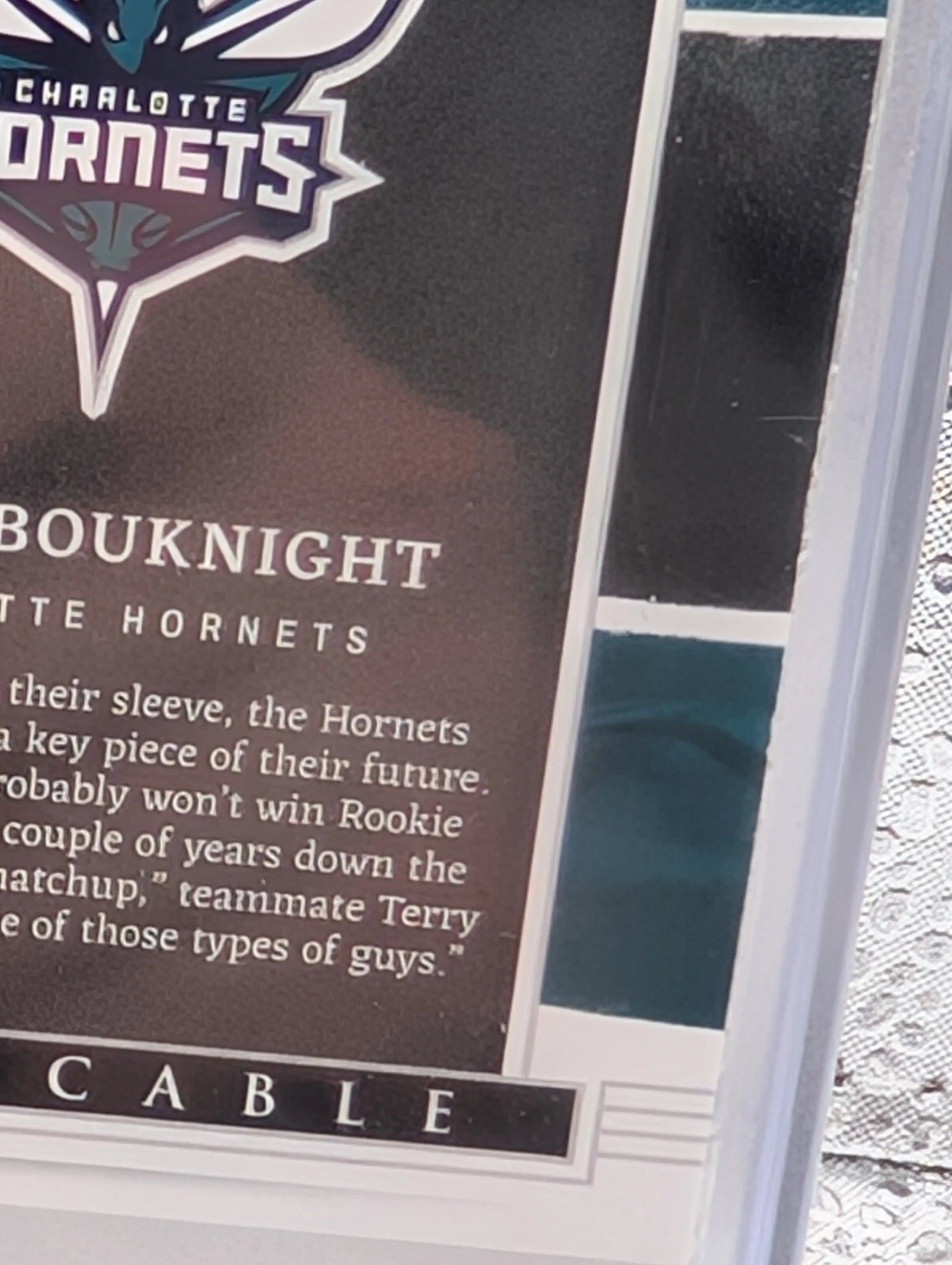 2022-23 Panini Impeccable James Bouknight Sapphire Troy Ounce Fine Silver /8 Rookie FRENLY BRICKS - Open 7 Days