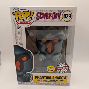 Scooby-Doo - Phantom Shadow Glow in the Dark Pop! Vinyl Figure #629 FRENLY BRICKS - Open 7 Days