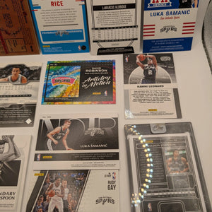 San Antonio Spurs NBA Basketball Card Lot, Rookies, Patch, Auto, George Gervin FRENLY BRICKS - Open 7 Days