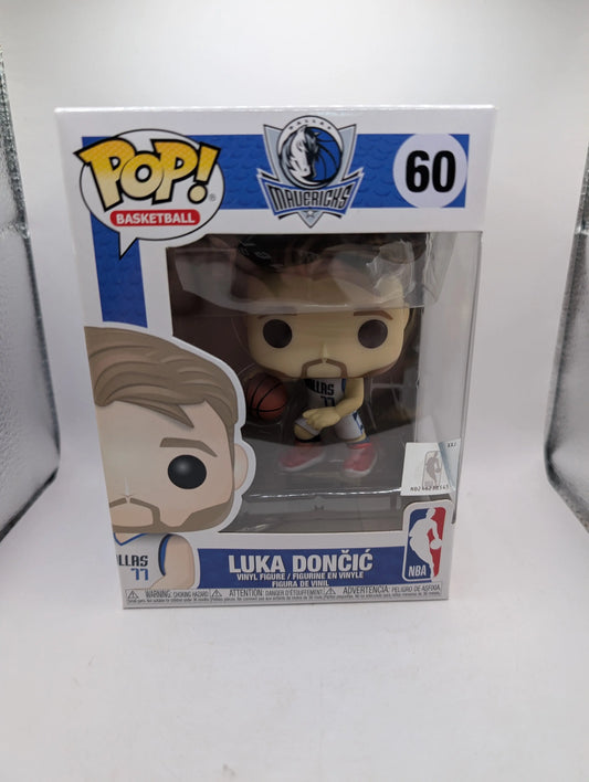 Luka Doncic Funko Pop! Vinyl #60 Dallas Mavericks FRENLY BRICKS - Open 7 Days